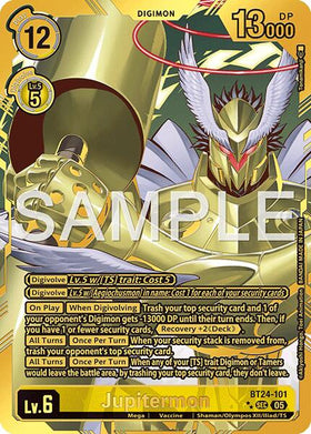 Jupitermon (Rare Pull) [BT24-101 SEC] [Time Stranger] Foil