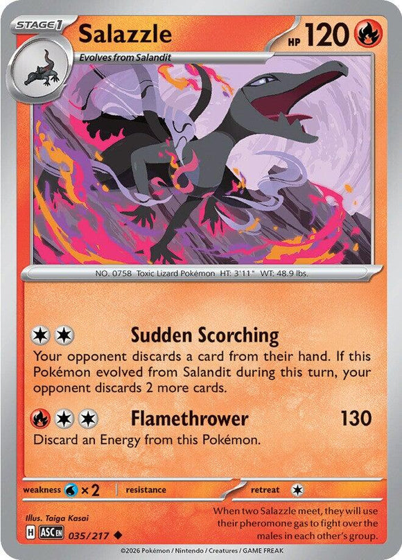 Salazzle - 035/217 [035/217] [Ascended Heroes]