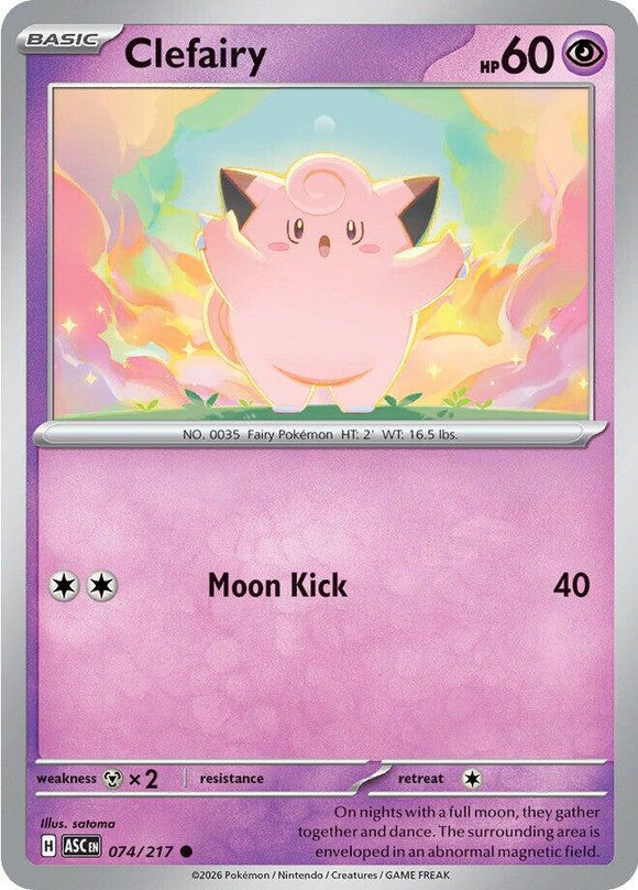 Clefairy [074/217] [Ascended Heroes]