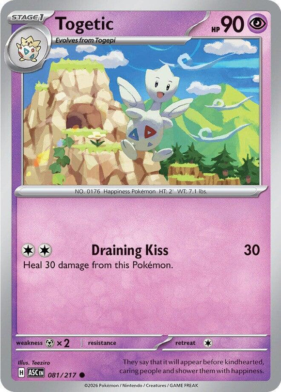 Togetic [081/217] [Ascended Heroes] Reverse Holofoil