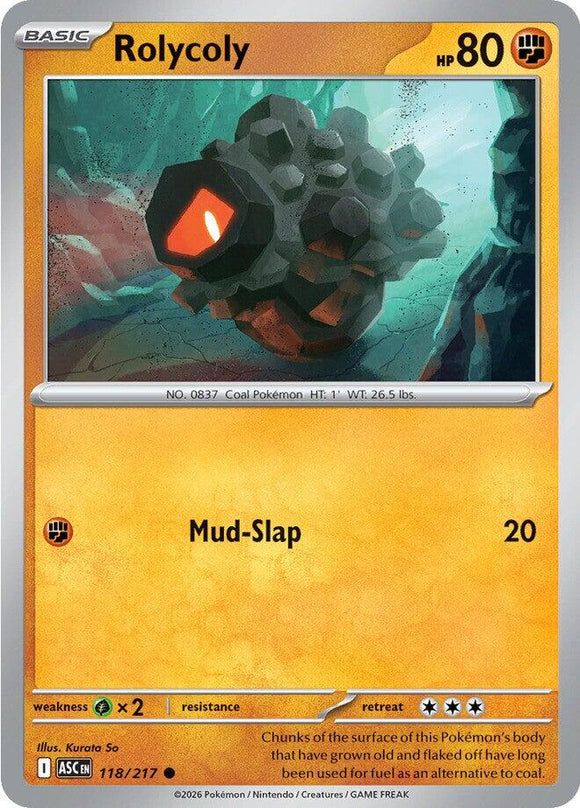 Rolycoly [118/217] [Ascended Heroes]