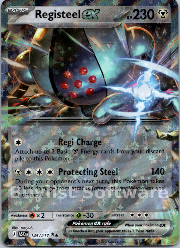 Registeel ex [145/217] [Ascended Heroes] Holofoil