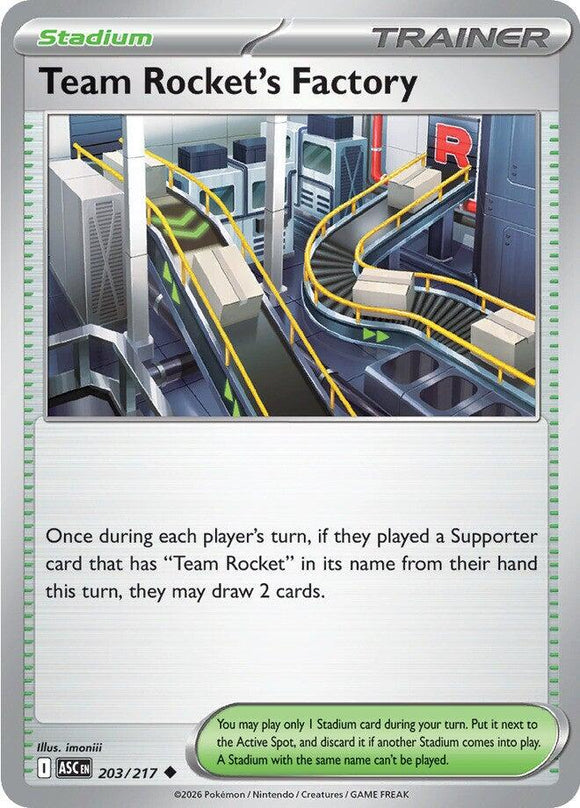 Team Rocket's Factory [203/217] [Ascended Heroes]
