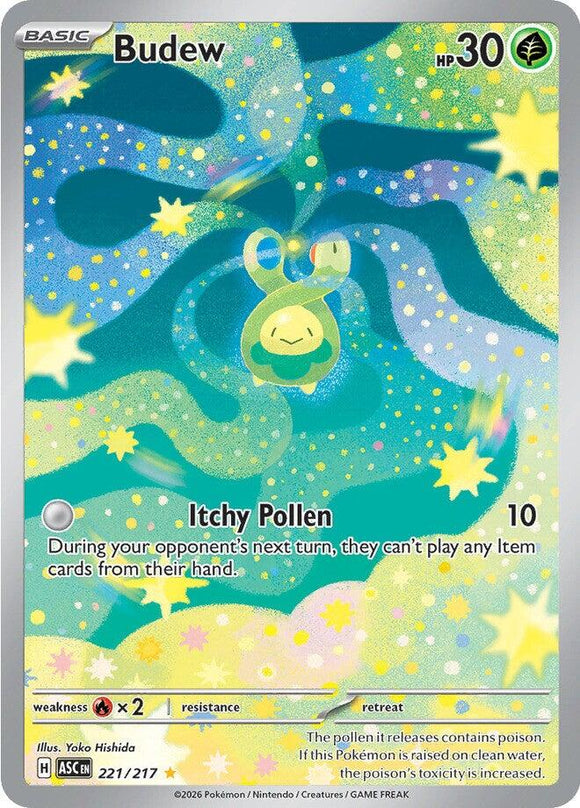 Budew - 221/217 [221/217] [Ascended Heroes] Holofoil