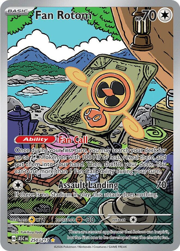 Fan Rotom - 250/217 [250/217] [Ascended Heroes] Holofoil