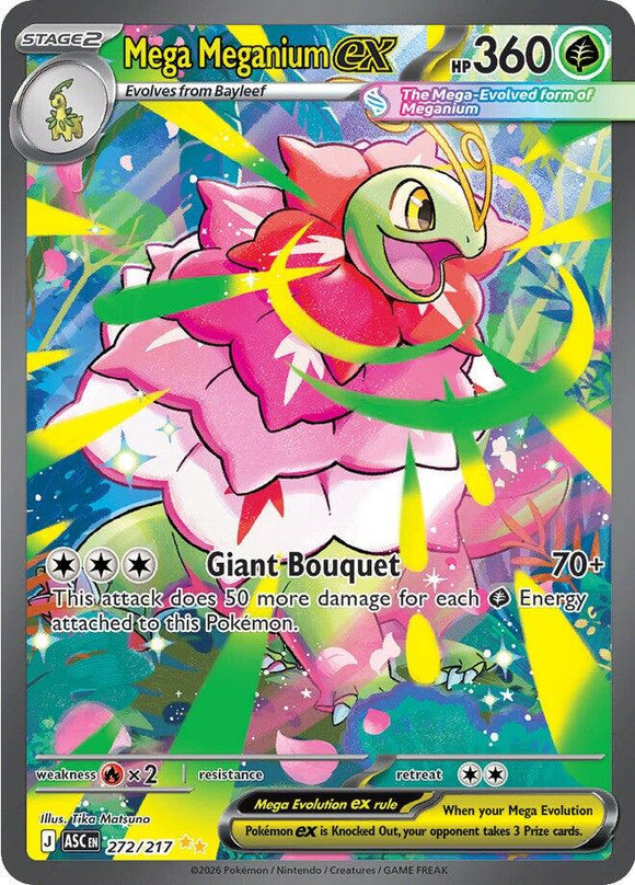 Mega Meganium ex - 272/217 [272/217] [Ascended Heroes] Holofoil