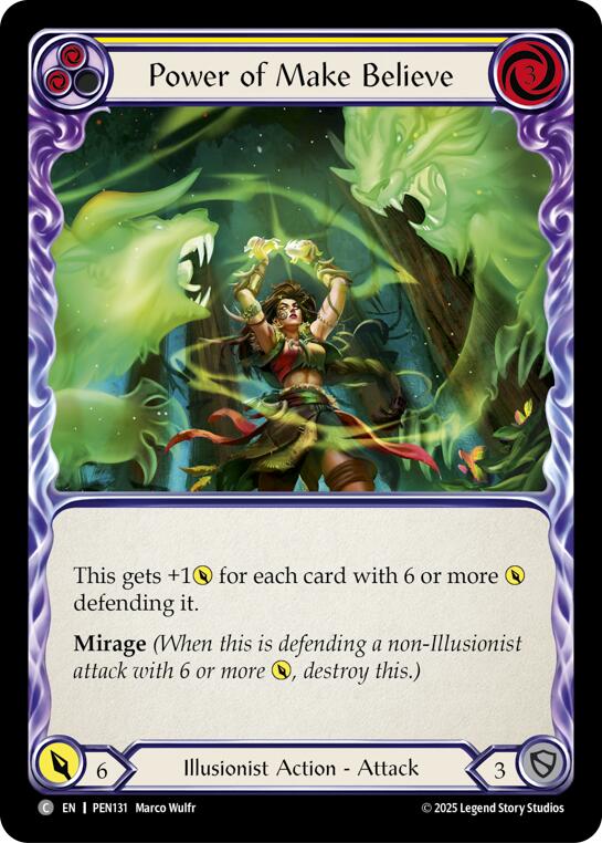 Power Of Make Believe (Yellow)