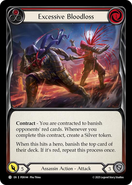 Excessive Bloodloss (Red)