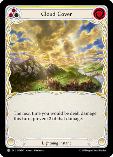 Cloud Cover (Yellow)