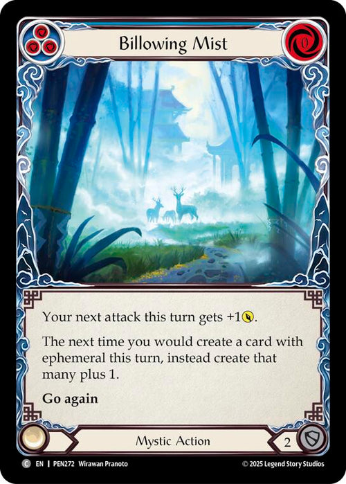 Billowing Mist (Blue)