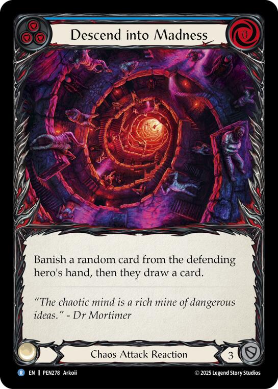Descend Into Madness (Blue)