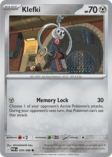 Klefki [059/088] [Perfect Order] Reverse Holofoil