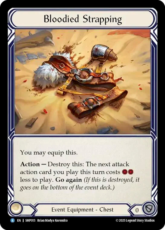 7f998800-094f-4d95-9b49-c412d4de43f2 | fab-smp015-nf-smaspala-rar-nm | Bloodied Strapping