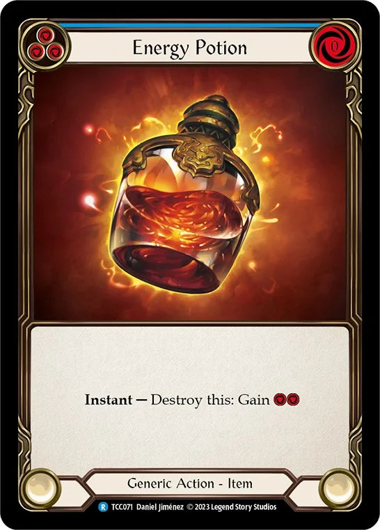 7f998800-094f-4d95-9b49-c412d4de43f2 | fab-tcc071-nf-rounthetabltccx-rar-nm | Energy Potion