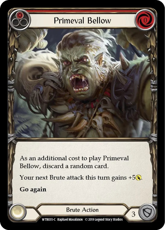 7f998800-094f-4d95-9b49-c412d4de43f2 | fab-wtr035-1erf-welctorath-r-com-nm | Primeval Bellow (Red)