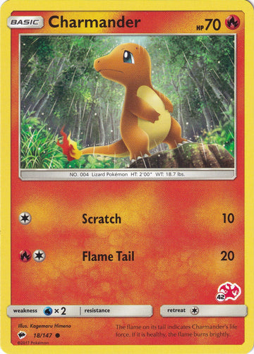 Charmander (#42 Charizard Stamped)