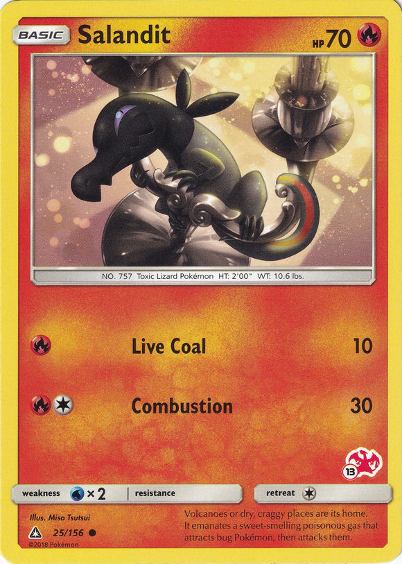 Salandit (#13 Charizard Stamped)