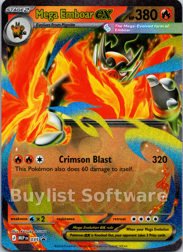 Mega Emboar ex
