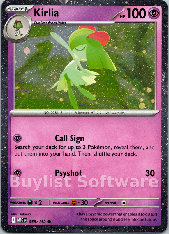 Kirlia (Cosmos Holo)