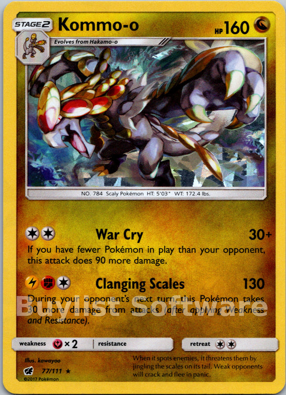 Kommo-o (Cracked Ice Holo)