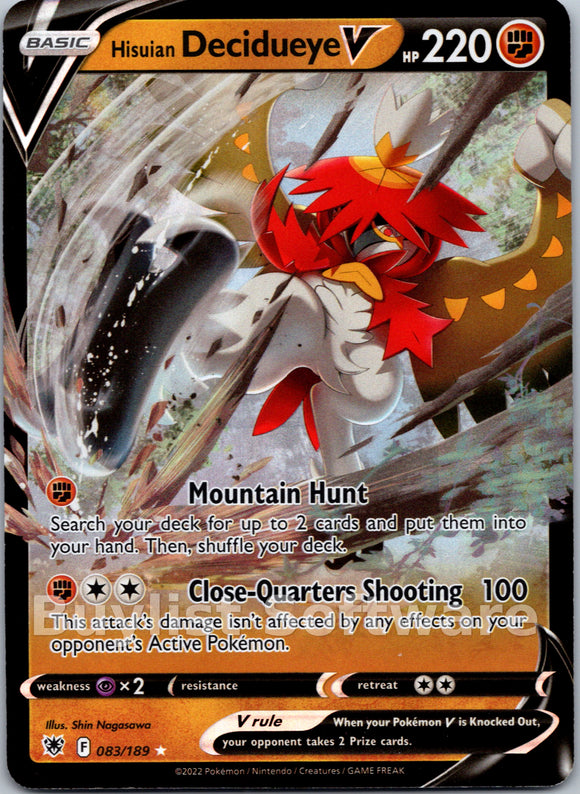 Hisuian Decidueye V