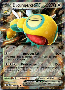 Dudunsparce ex