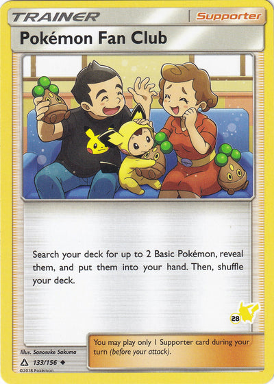 Pokemon Fan Club (#28 Pikachu Stamped)