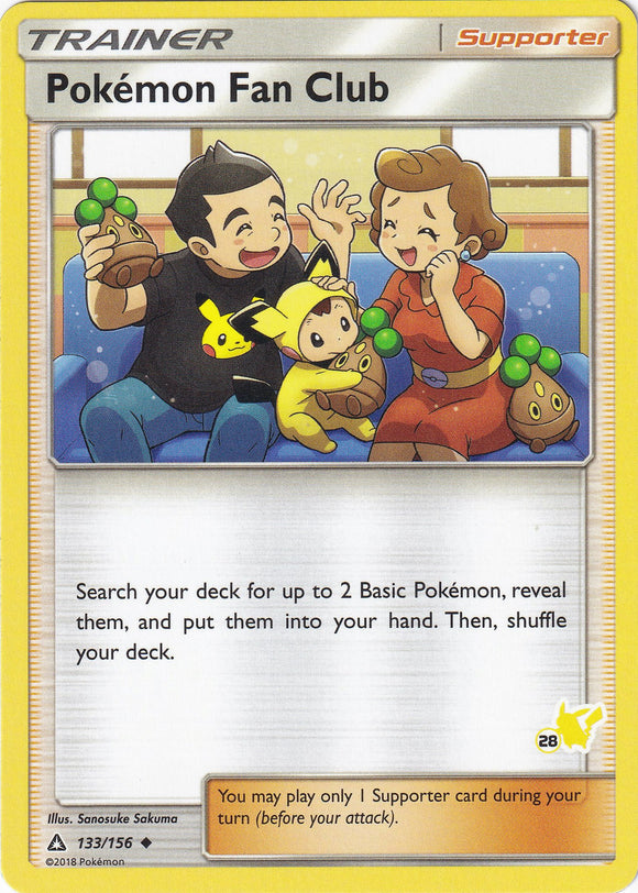 Pokemon Fan Club (#28 Pikachu Stamped)