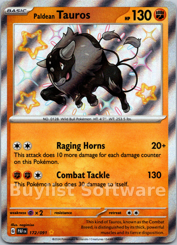 Paldean Tauros