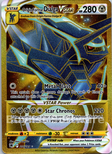 Origin Forme Dialga VSTAR