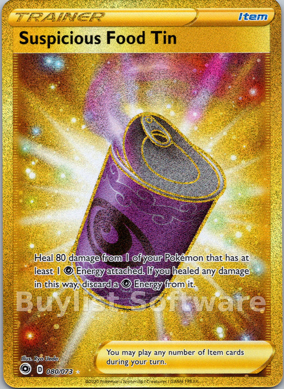 Suspicious Food Tin
