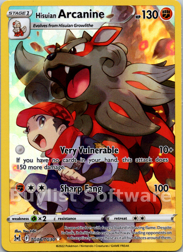 Hisuian Arcanine