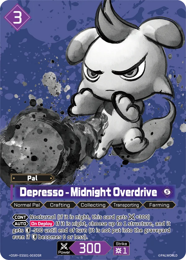 98d543ad-96a1-4a2f-b6c4-517c67dd8eb7 | plw-ess01-003osr-nf-sleecardsetvol1-osr-nm | Depresso – Midnight Overdrive