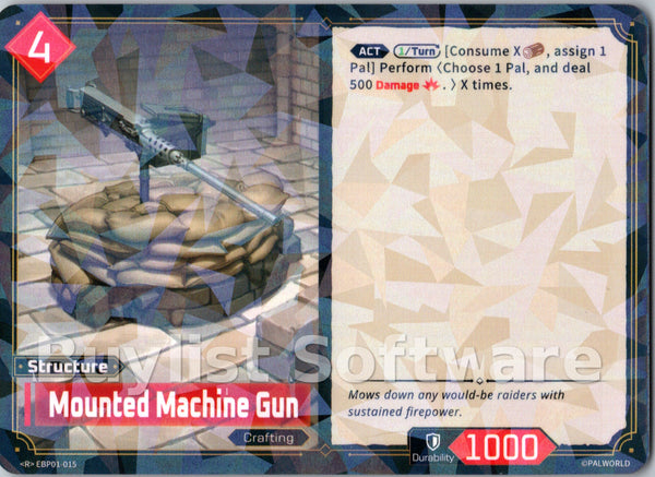 Mounted Machine Gun