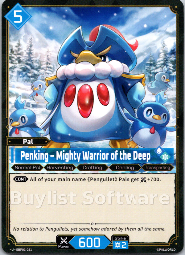 Penking – Mighty Warrior of the Deep
