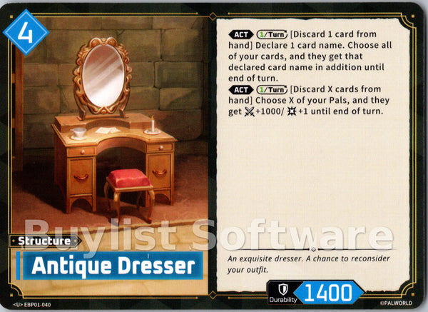 Antique Dresser