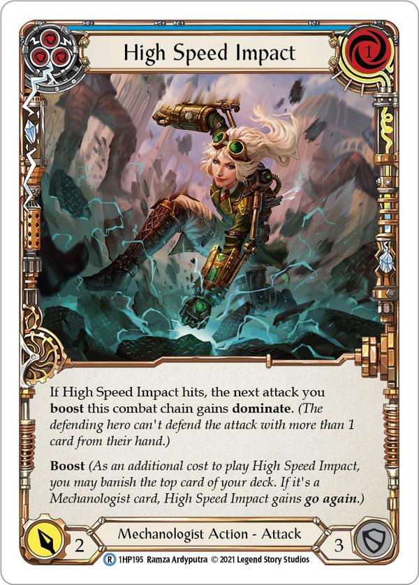 High Speed Impact (Blue)