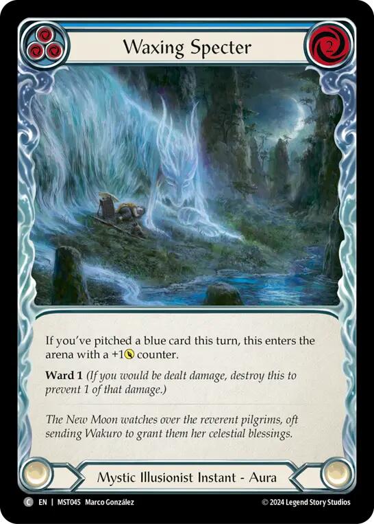 Waxing Specter (Blue)