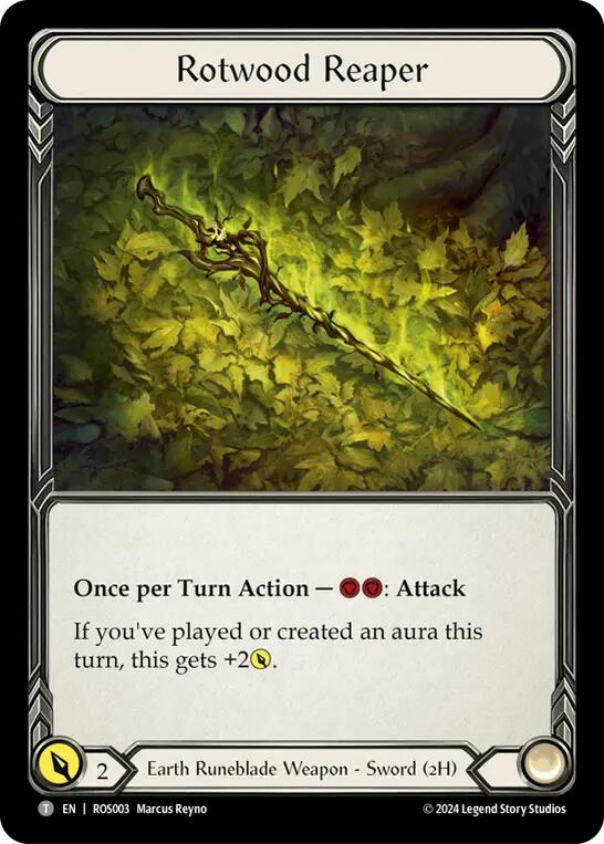 Rotwood Reaper // Staff of Verdant Shoots