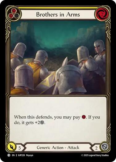 Brothers in Arms (Yellow)