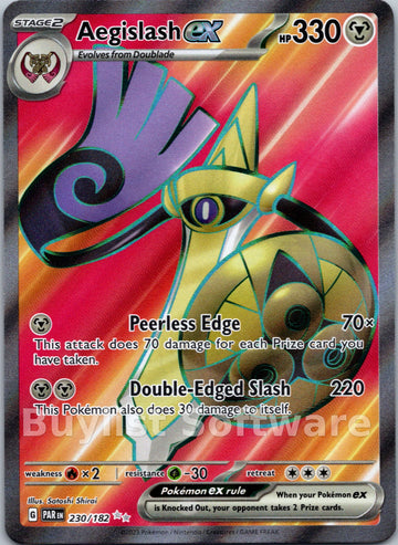 Aegislash ex [230/182] [Paradox Rift] Holofoil