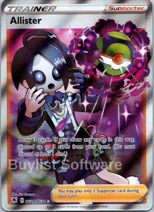 Allister [TG24/TG30] [Astral Radiance Trainer Gallery] Holofoil
