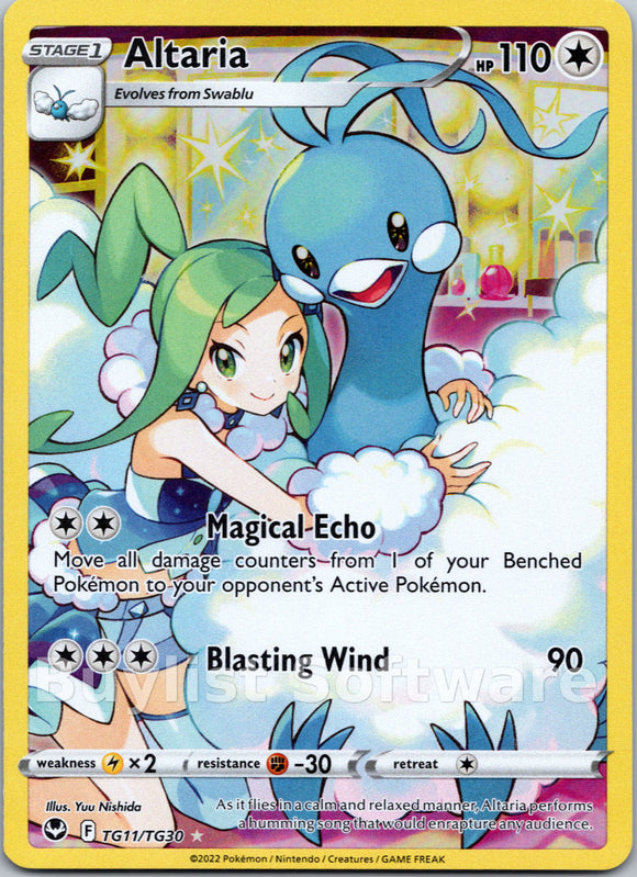 Altaria [TG11/TG30] [Silver Tempest Trainer Gallery] Holofoil
