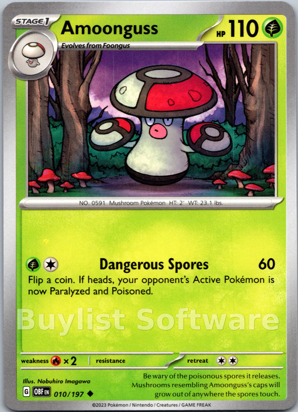 Amoonguss [010/197] [Obsidian Flames]