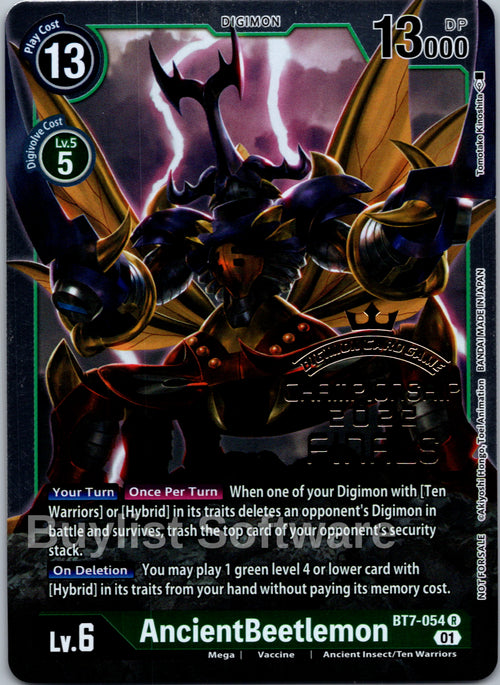 AncientBeetlemon (2022 Championship Finals Event Pack) [BT7-054] [Next Adventure] Foil