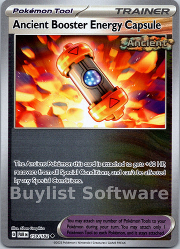 Ancient Booster Energy Capsule [159/182] [Paradox Rift] Reverse Holofoil