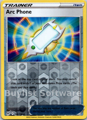 Arc Phone [152/196] [Lost Origin] Reverse Holofoil