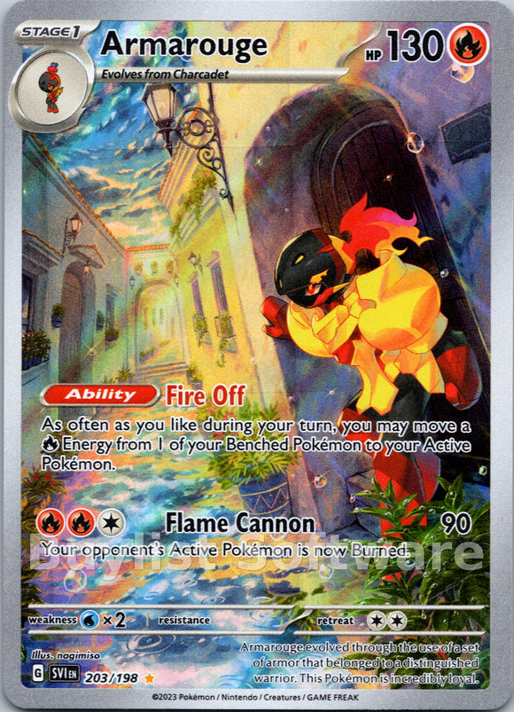 Armarouge [203/198] [Scarlet & Violet Base Set] Holofoil