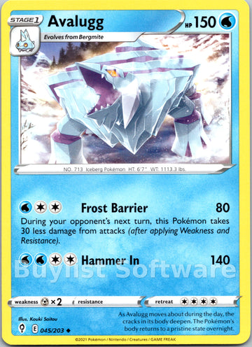 Avalugg [045/203] [Evolving Skies]