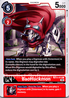 BaoHuckmon [BT13-013] [Versus Royal Knights]